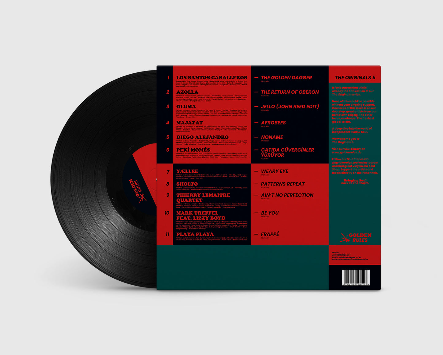 Golden Rules - The Originals 5 (LP)