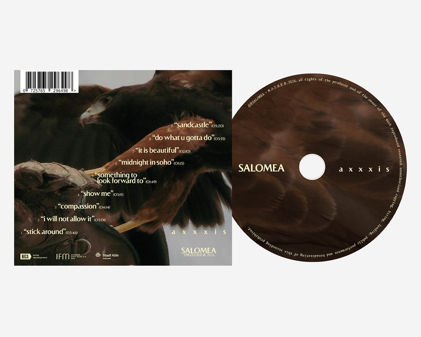 SALOMEA - axxxis (CD)